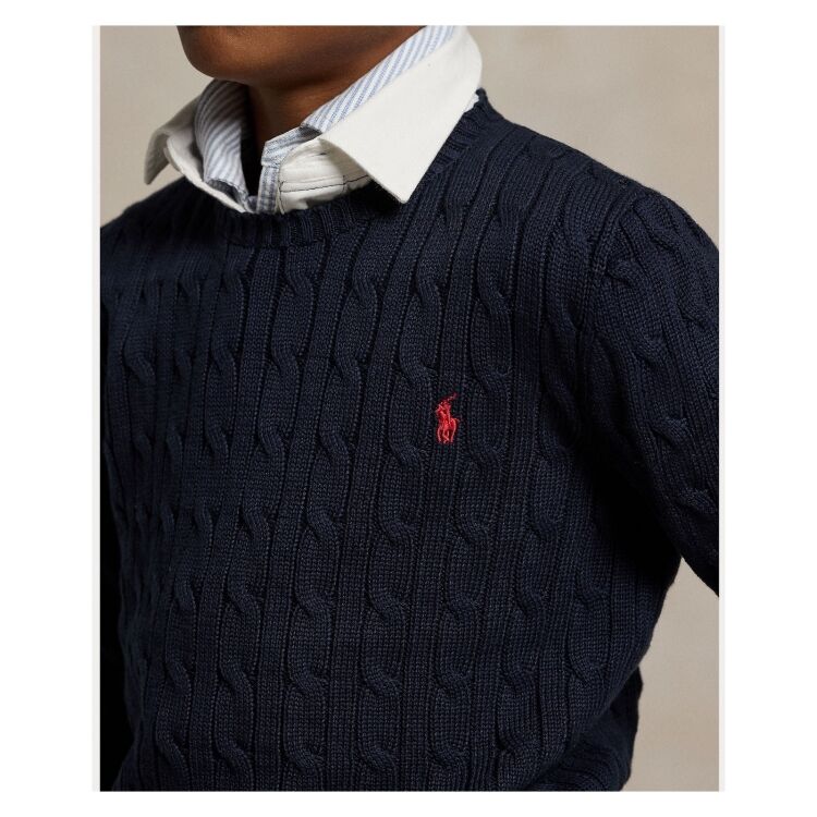 Ralph Lauren 323702674 Trui Kabel 323702674 Trui Kabel - www.romeynkids.nl - Romeyn Kids