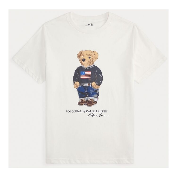 Ralph Lauren 323P00508 Bear T-shirt 323P00508 Bear T-shirt - www.romeynkids.nl - Romeyn Kids