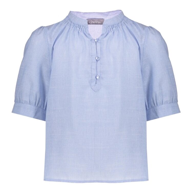 Geisha 63055K-14 Chambray Blouse 63055K-14 Chambray Blouse - www.romeynkids.nl - Romeyn Kids