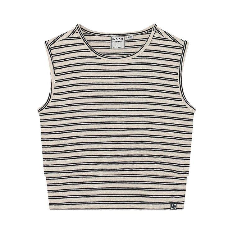 Indian Blue Jeans 970725 Cropped Stripe Top 970725 Cropped Stripe Top - www.romeynkids.nl - Romeyn Kids Indian Blue Jeans 970725 Cropped Stripe Top 970725 Cropped Stripe Top - www.romeynkids.nl - Romeyn Kids