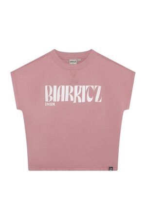 Indian Blue Jeans T-Shirts & Tops Indian Blue Jeans 970717 Wide Cropped T-shirt