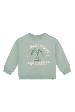 Daily Seven 920338 Oversized Sweater Print