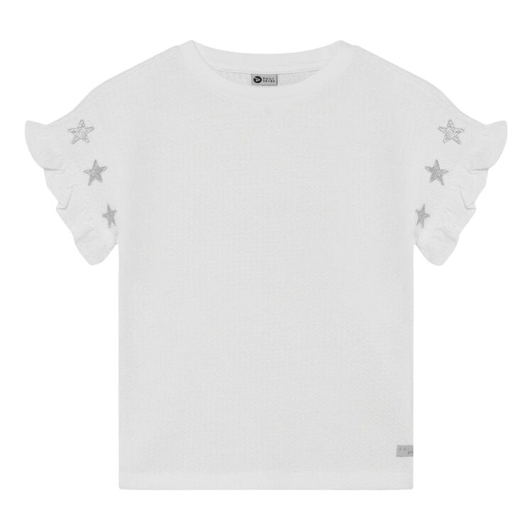 Daily Seven 930349 Embroidery Sleeve 930349 Embroidery Sleeve - www.romeynkids.nl - Romeyn Kids