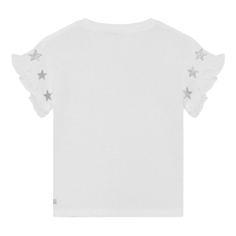 Daily Seven 930349 Embroidery Sleeve 930349 Embroidery Sleeve - www.romeynkids.nl - Romeyn Kids