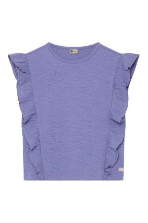 Daily Seven T-Shirts & Tops Daily Seven 930347 T-Shirt Ruffle