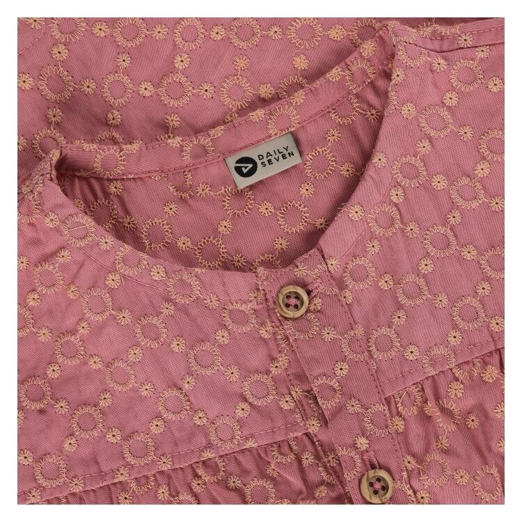 Daily Seven 930420 Shirt Ruffle Broderie 930420 Shirt Ruffle Broderie - www.romeynkids.nl - Romeyn Kids