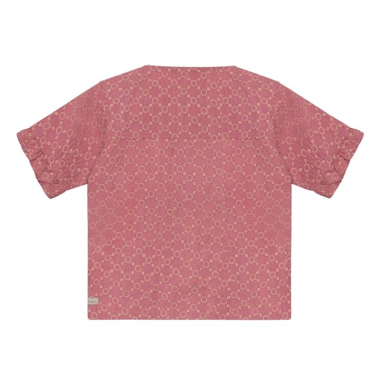 Daily Seven 930420 Shirt Ruffle Broderie 930420 Shirt Ruffle Broderie - www.romeynkids.nl - Romeyn Kids