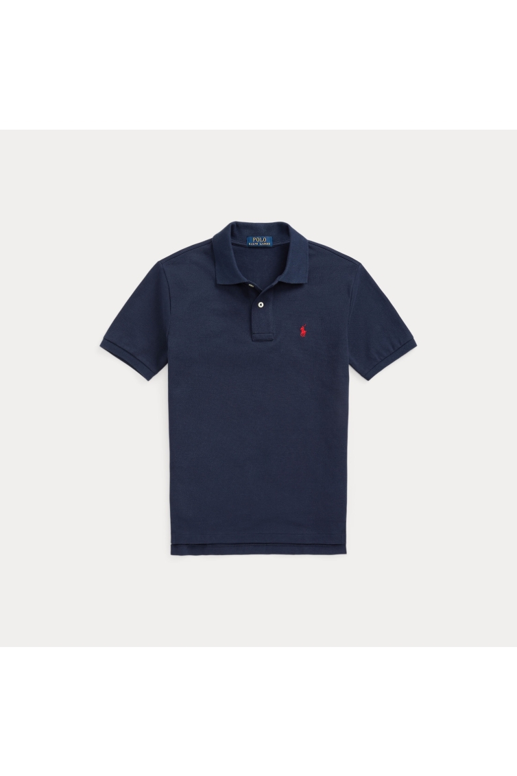 Ralph Lauren THe Iconic Mesh Polo Shirt jongens polo Grijs