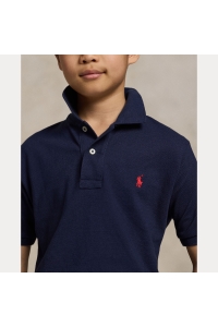 Ralph Lauren THe Iconic Mesh Polo Shirt jongens polo Grijs