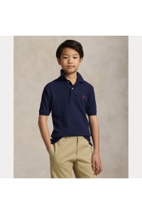 Ralph Lauren THe Iconic Mesh Polo Shirt jongens polo Grijs