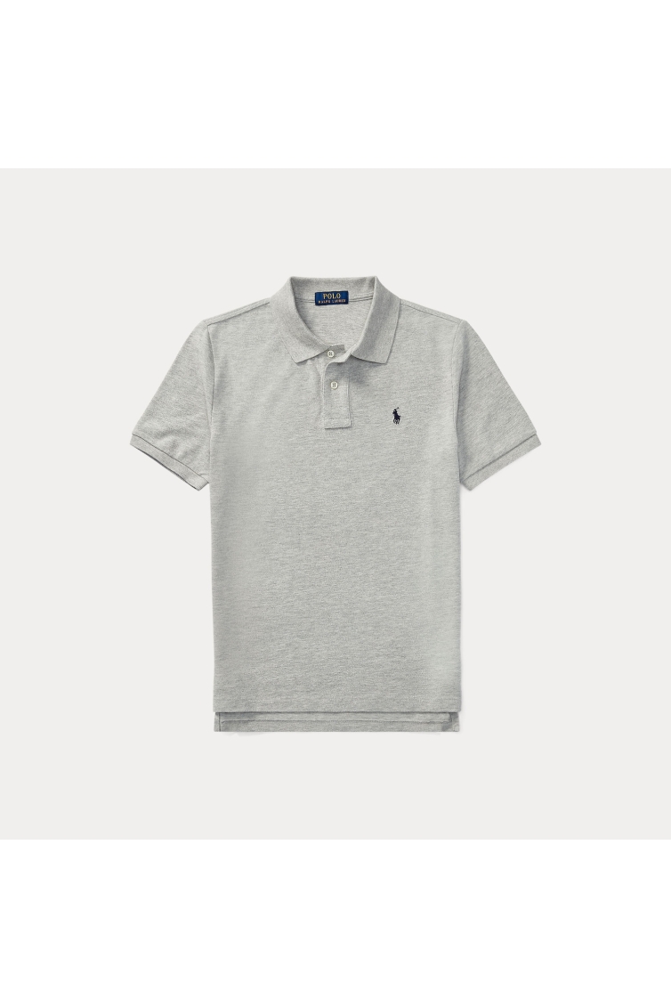 Ralph Lauren THe Iconic Mesh Polo Shirt jongens polo Grijs