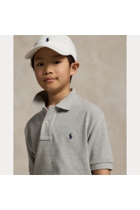 Ralph Lauren THe Iconic Mesh Polo Shirt jongens polo Grijs