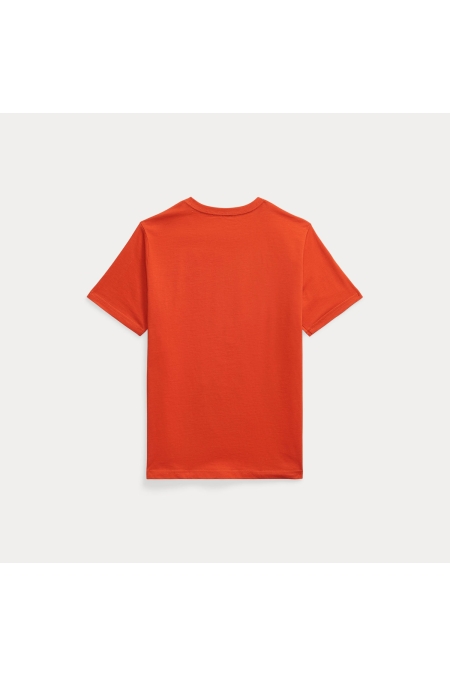 Ralph Lauren The Cotton Tee jongens t-shirt & top Oranje