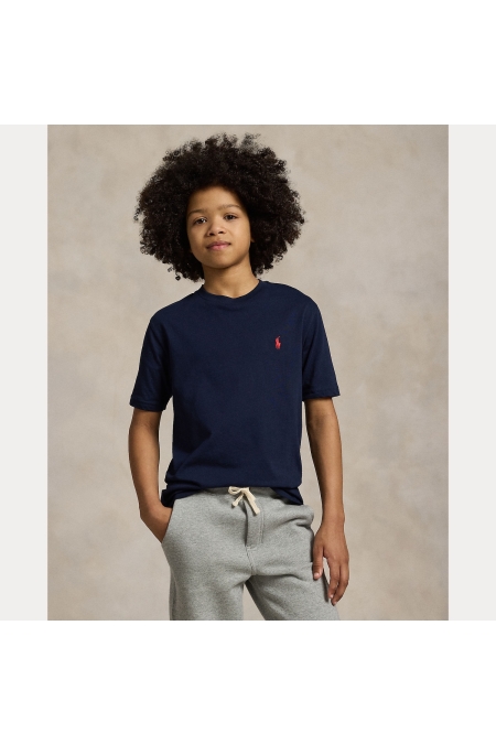 Ralph Lauren The Cotton Tee jongens t-shirt & top Blauw