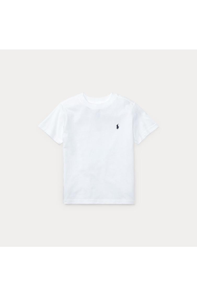 Ralph Lauren The Cotton Tee jongens t-shirt & top Wit