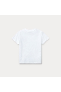 Ralph Lauren The Cotton Tee jongens t-shirt & top Wit