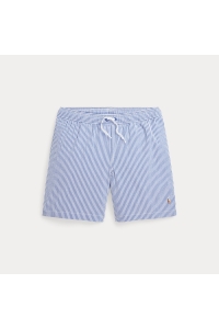 Ralph Lauren TRAVELER STRETCH SEERSUCKER SWIM TRUNK Blauw