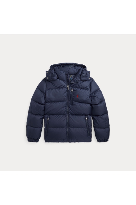 Ralph Lauren Gorham Down Hooded Jacket jongens jas & jack Blauw