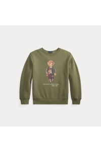 Ralph Lauren Knit-Sweatshirt Crew jongens trui & sweat Groen