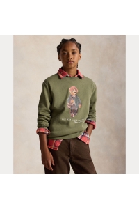 Ralph Lauren Knit-Sweatshirt Crew jongens trui & sweat Groen