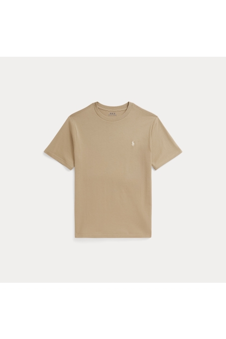 Ralph Lauren The Cotton Tee jongens t-shirt & top Lichtbruin
