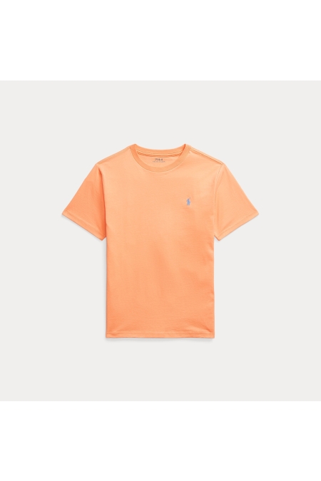 Ralph Lauren The Cotton Tee jongens t-shirt & top Zalm
