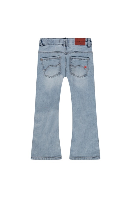 Stains & Stories Broek Flared BBE24208224 meisjes jeans Denimblauw