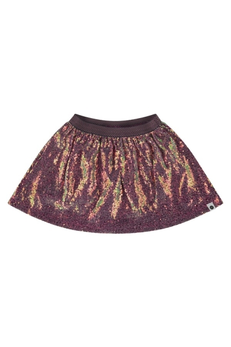 Stains & Stories Rok Sequin SSA24608892 meisjes rok Paars