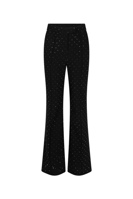 Ai&Ko Broek Chantalle Strass Vis 345 meisjes broek Zwart