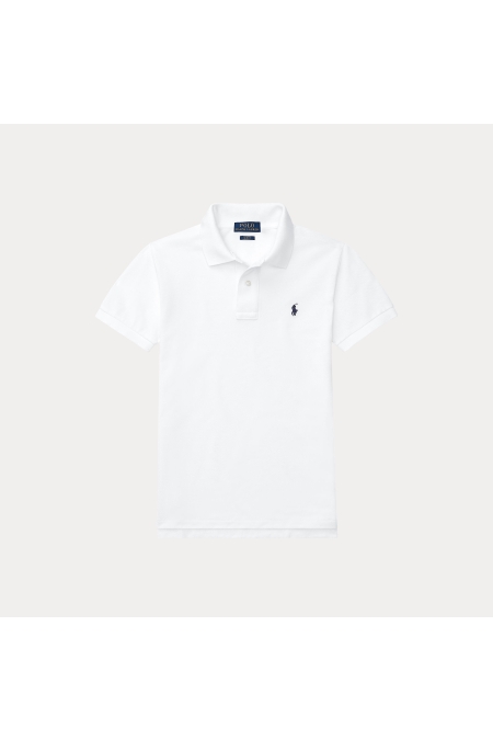 Ralph Lauren THe Iconic Mesh Polo Shirt jongens polo Wit
