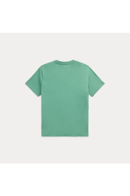 Ralph Lauren Polo Bear Cotton T-shirt jongens polo Groen