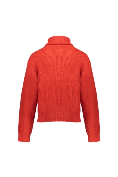 Geisha Pullover Zipper 54543K-14 meisjes trui & sweat Rood