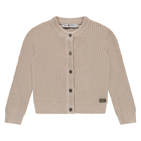 Stains & Stories Vest SSA25408350 meisjes vest Beige