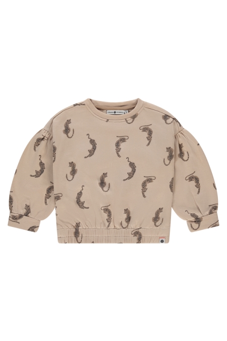 Stains & Stories Sweater SSA25408452 jongens trui & sweat Beige