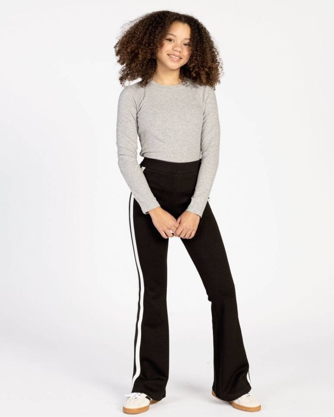 Ai&Ko Broek Otis Vis 370 meisjes broek Zwart