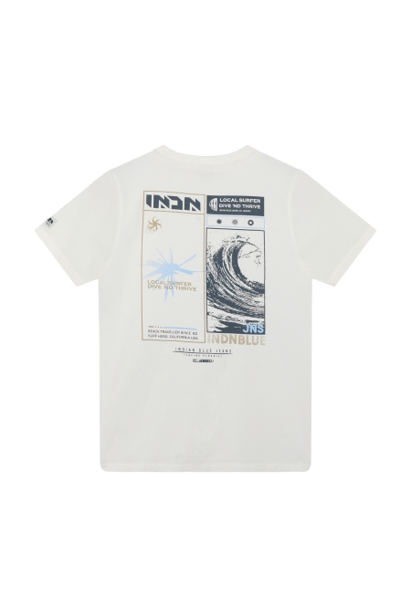 Indian Blue Jeans 960657 Backprint T-shirt