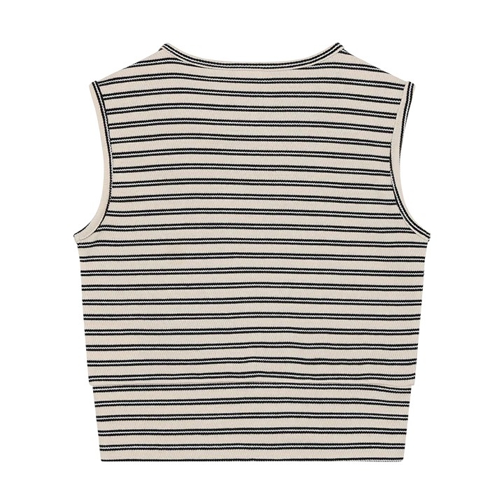 Indian Blue Jeans 970725 Cropped Stripe Top
