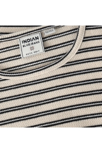 Indian Blue Jeans 970725 Cropped Stripe Top