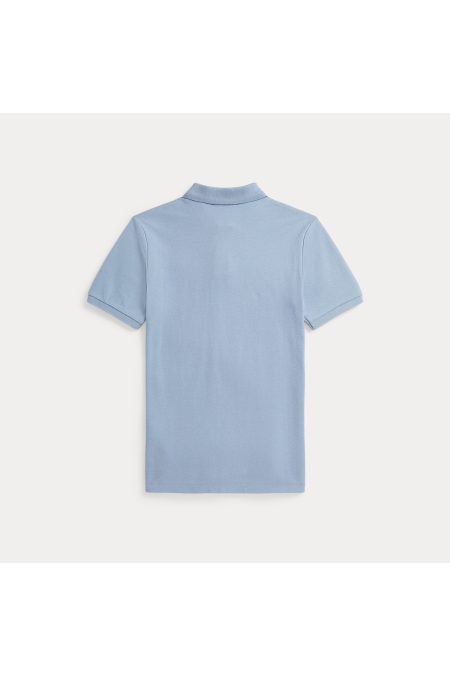 Ralph Lauren The Iconic Mesh Polo Shirt jongens polo Lichtblauw