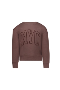 Geisha Sweat NYC meisjes trui & sweat Bruin