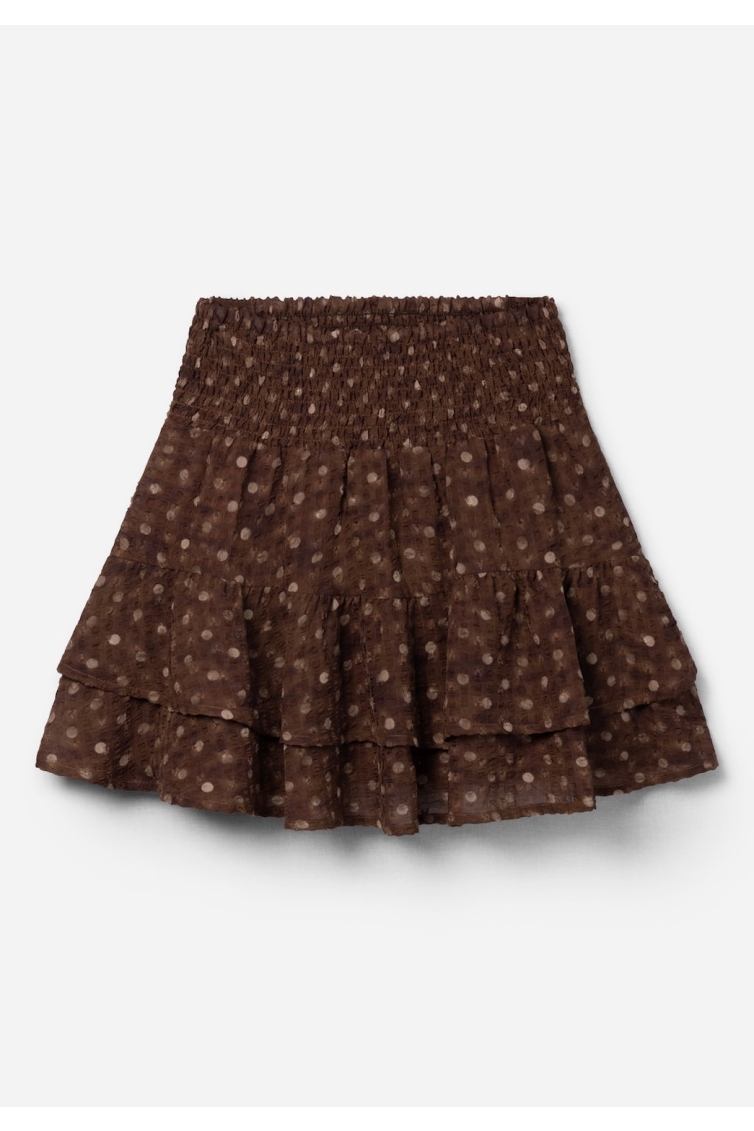 Ai&Ko Rok Billie meisjes rok Bruin