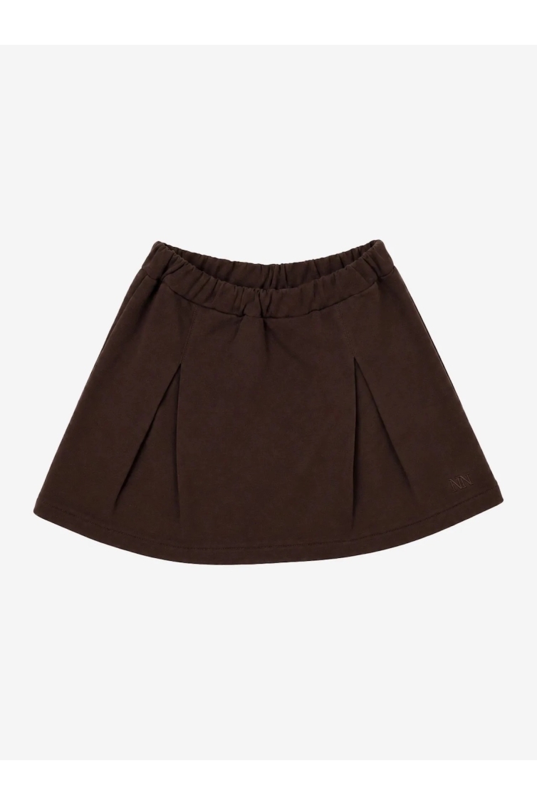 Nik & Nik Jane Sweat Skirt meisjes rok Bruin