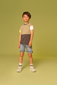 Stains & Stories Short Jeans jongens short Grijs