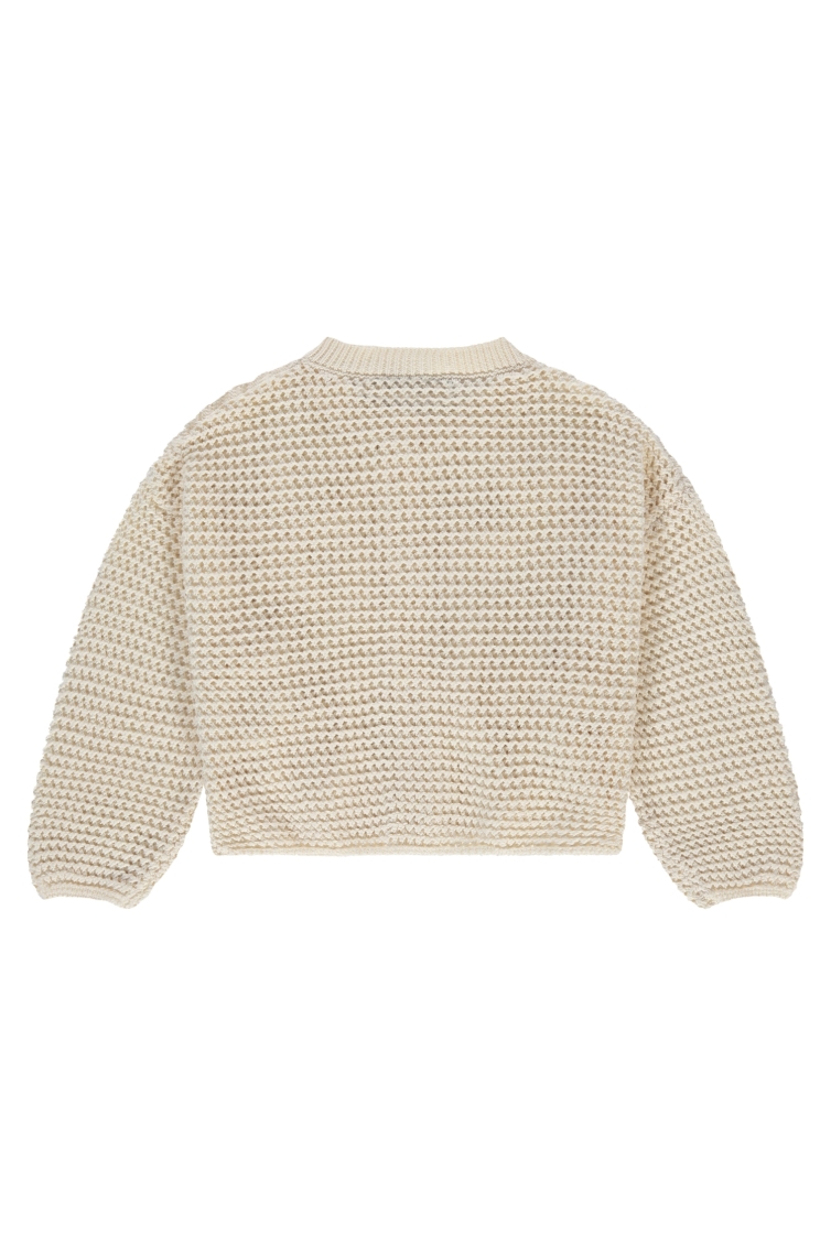 Stains & Stories Vest meisjes vest Ecru