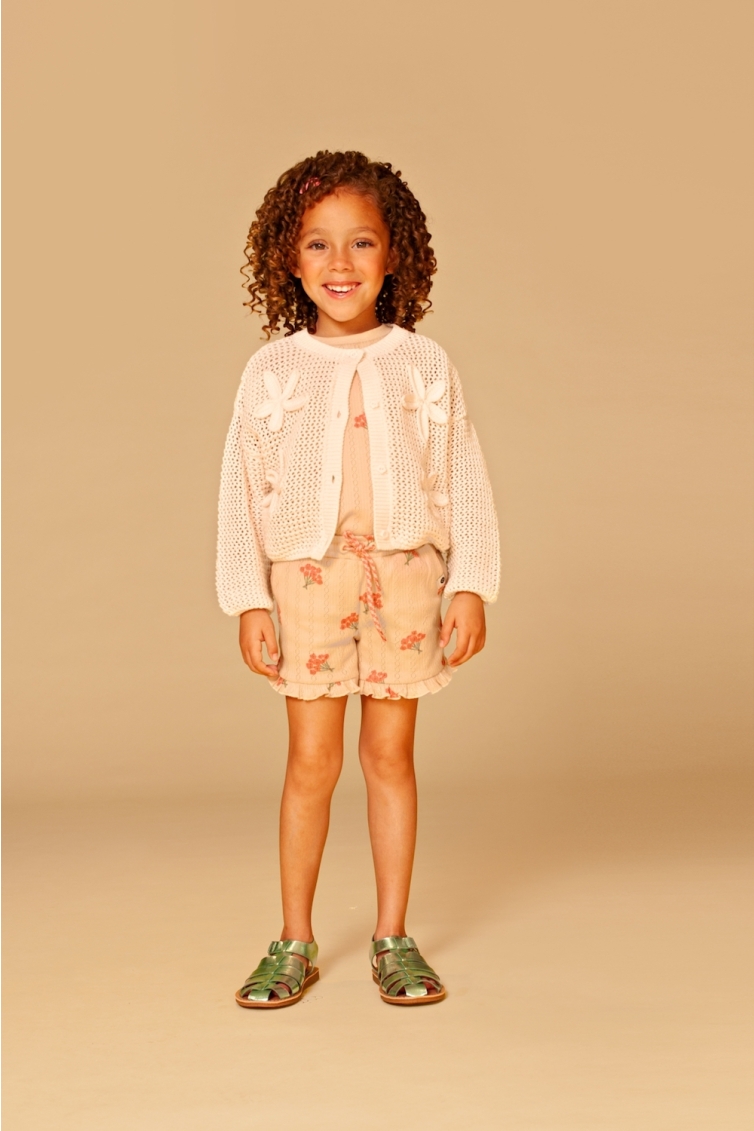 Stains & Stories Vest meisjes vest Ecru