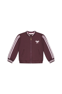 Stains & Stories girls track cardigan meisjes vest Rood