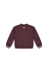 Stains & Stories girls track cardigan meisjes vest Rood