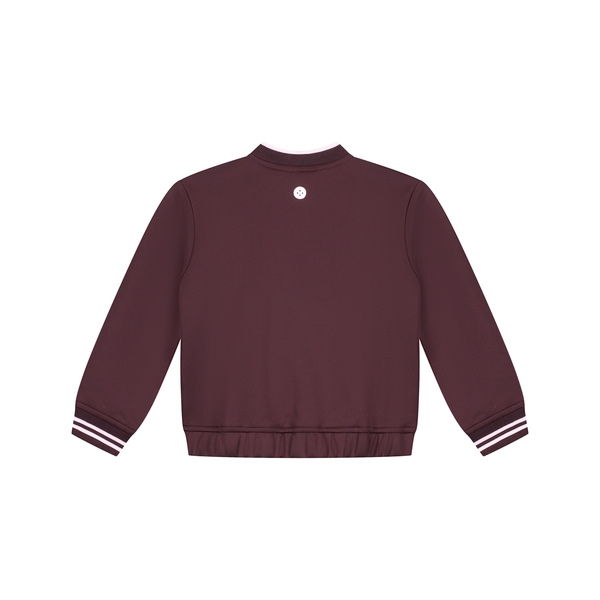 Stains & Stories girls track cardigan meisjes vest Rood