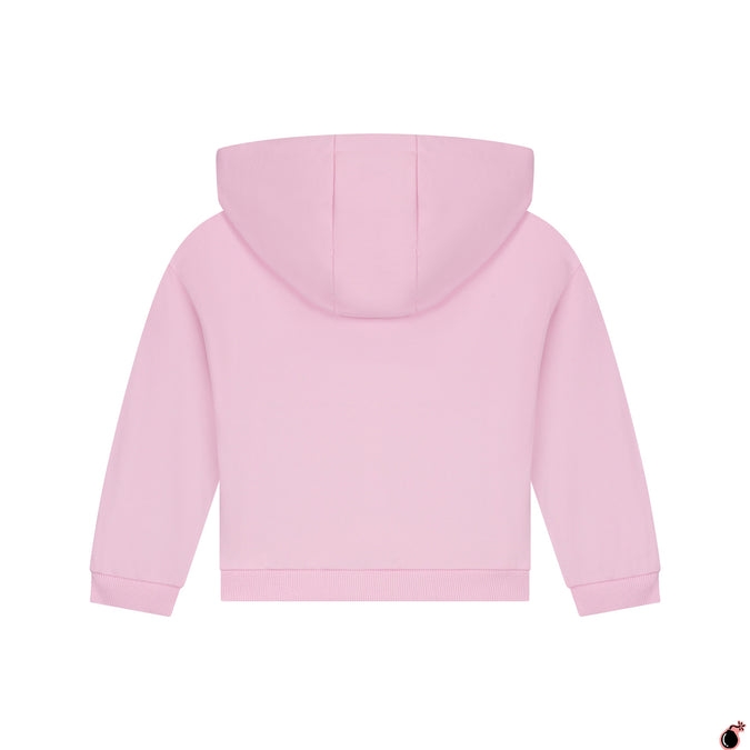 Stains & Stories girls sweat cardigan meisjes vest Roze