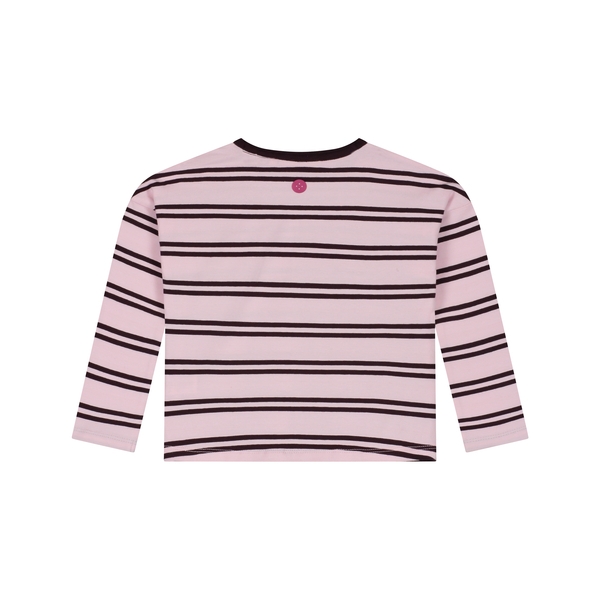 Stains & Stories girls t-shirt long sleeve meisjes trui & sweat Roze